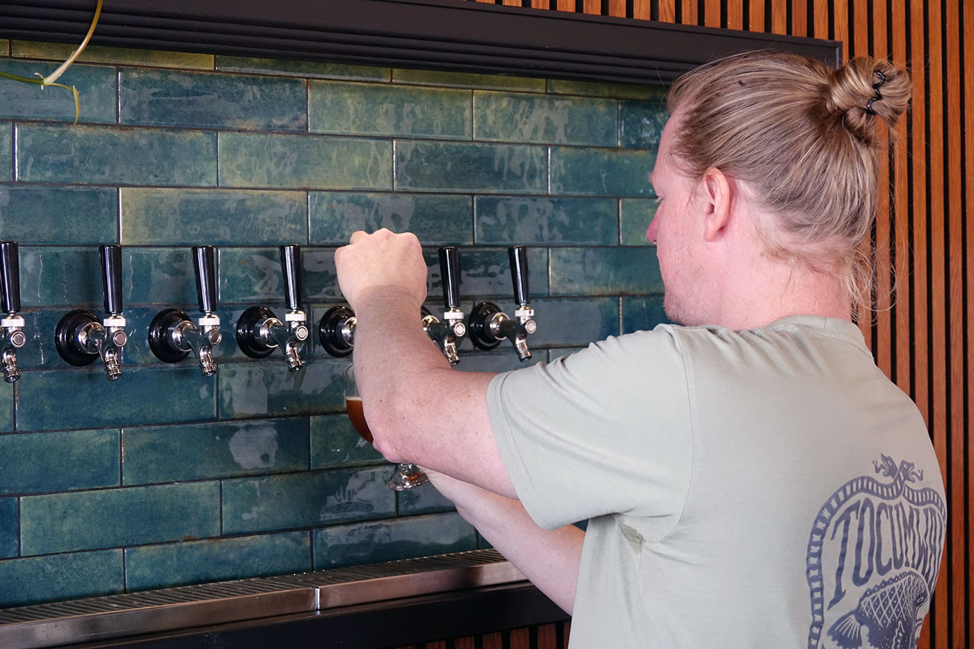 Fresh from the taps.