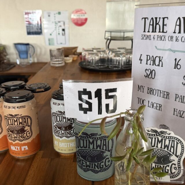 Brewery stubby holder — Tocumwal Brewing Co.